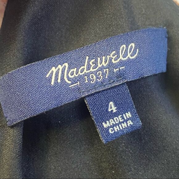 Madewell Starview Batik Grid silk cami dress - Picture 3 of 10